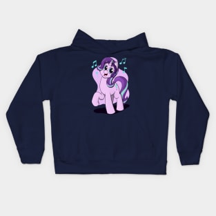 Starlight with Headphones Kids Hoodie